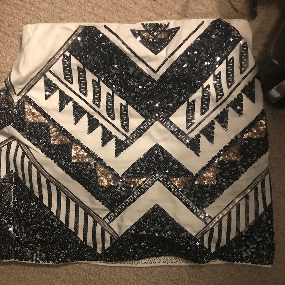Sequin skirt